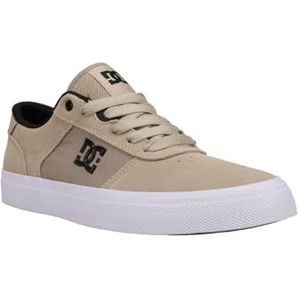 DC Shoes Teknic - leren schoenen voor mannen, Tan Gum, 44.5 EU