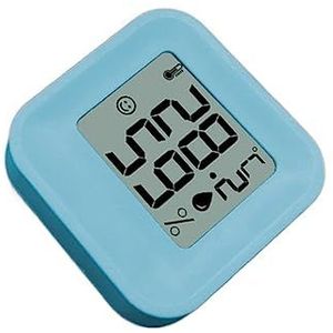 LCD Digitale Thermometer Hygrometer Binnenkamer Elektronische Temperatuur-vochtigheidsmeter Sensormeter Weerstation Thuis Nauwkeurige Monitor(White)