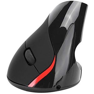 Ergonomische verticale draadloze muis, USB oplaadbare verticale computergamesmuis, universele draadloze optische muis voor thuis/kantoor/internetcafé
