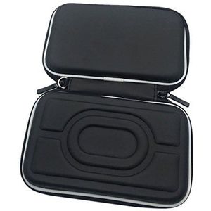 Harde EVA draagtas cover tas zakje met polsband voor Gameboy Advance GBA Gameboy Kleur GBC (zwart)