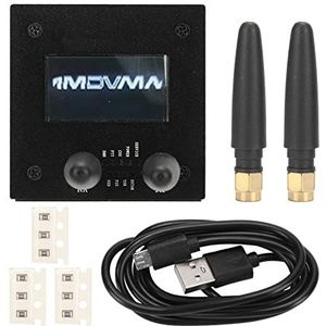 Duplex MMDVM Hotspotbord, Antenne, Aluminium Behuizing met -display, Ondersteuning voor UHF C4FM YSF NXDN DSTAR P25, Brede Compatibiliteit, Eenvoudige Installatie,