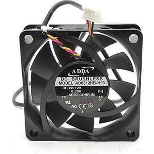 ADDA AD0612HB-H93 DC12V 0.28A 6013 60 * 60 * 13mm Large air volume projector cooling fan