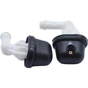 Auto Ruitenwisser Watermondstuk Voor Citroën Voor Xsara Voor Picasso Voor Xantia C4 Voor Picasso Voor Saxo 6438F2 2 Stuks Achterruit Water Spray Wisser Wasmachine Mondstuk Jet