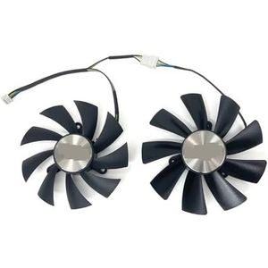 100MM GAA8S2H GAA8S2U 87MM GA92S2H Koelventilator voor ZOTAC GTX 1060 1070 Ti GTX1080 1080 MINI Dual Grafische Kaartkoelerventilator(Black 2-Fan)