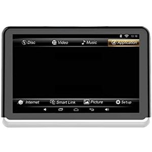 Hoofdsteun Monitor 10.1 Inch Hoofdsteun Display 1080P Video Tablet Multimedia Auto Achterbank Movie Spelers Achterbankmonitor(1 PCS Headrest)