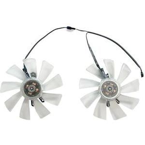 grafische kaart GPU Fan 4PIN 100MM 2 FAN Compatibel met RTX 3070 8GB Win Snelle grafische kaart Koeling (Blauwe LED)