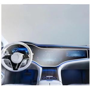 Displaybeschermfolie Voor EQS EQE AMG 2021 2022 2023 Auto GPS Navigatiescherm TPU Beschermfolie Anti-kras Accessoires Navi(RHD)