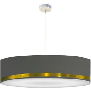 Lumlum Hanglamp Bezel Grijs en Goud D: 65 x H: 25