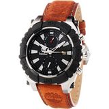 Timberland TBL1331JS-02C herenhorloge, Zwart, 45MM, strepen