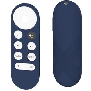 Afstandsbediening Case Voor Chromecast TV 2020 Siliconen Case Beschermhoes voor Chromecast TV (blauw)
