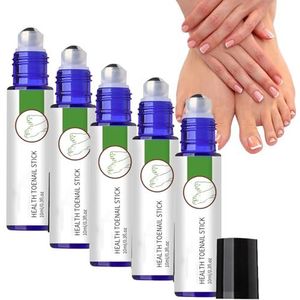 Nail Shield Repair Stick, Natural Strengthener, Shine Enhancer, Cuticle Hydration voor zwakke broze nagels, nagelbehandeling (5 stuks)