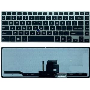 YGUWZ Backlit Toetsenbord Z40 Z40T Z40-A Z40-AK Z40-AB Z40-B Z40T-A Notebook PC Compatibel met Z40 Modellen (US Backlit Point)