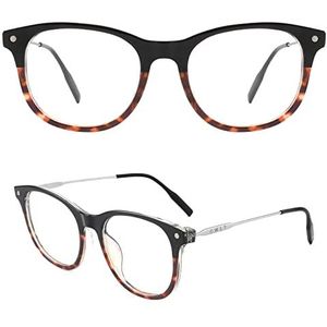 OWLY™ Ultra Thin Blue Light Blocking Pocket Reading Glasses (Black Tortoise, 1.5, diopters)