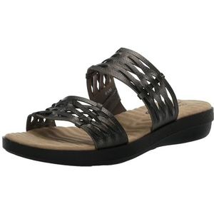 Easy Street Agata Slide sandaal voor dames, tin, maat 7 UK, Tinnen, 7 UK X-Wide