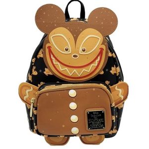 Loungefly Disney Nightmare Before Christmas Gingerbread Scarry Teddy Mini Rugzak, Meerkleurig, Mini Backpack, Mini Rugzak