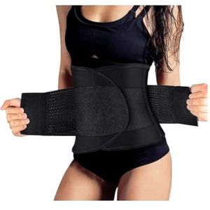 Tailleondersteuning Taille Trainer Zweetband Sculpt Body Taille Trainer, Body Shaper Korset Taille Trainer Verstelbare Taille Rug Lendeband(3XL)