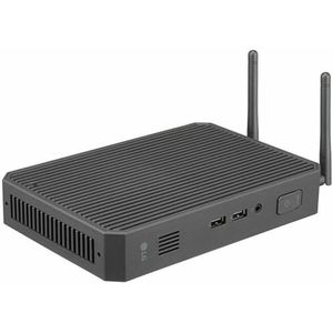 LG CQ600N-6N Thin Client Intel Celeron N5105 Quad-Core [4 Cores] 2 GHz - Charcoal Grey - UK versie