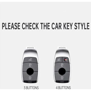 Sleutelbehuizing houder Voor A B C E S Klasse W204 W205 W212 Autosleutel Case Cover Sleutelhanger W213 W176 GLC CLE CLA GLB GLC GLS AMG W177 W222 Sleutelbehuizing(3)