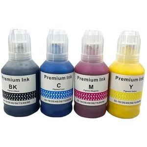 GI 16 GI-16 Navulinkt Compatibele Kleur Waterbasis Fles for C-non MAXIFY GX5010 GX6010 GX7010 Printer(1 SET 4pcs)