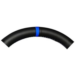 Wielbeschermer Voor E60 E61 (Touring) 530d E63 2003-2010 E64 2004-2010 Zwart Leer Rode Marker Auto Stuurhoes Autostuurhoes(2)