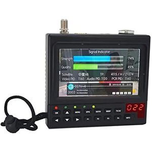 Satellietzoeker Digitale Satelliet Meter Finder KPT-268AH MPEG4 DVB-S2 Satelliet Finder Meter HD Star Finder Met Lcd-scherm