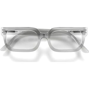London Mole® Icy leesbril | Coole rechthoekige lezers | Heren dames unisex | Veer scharnieren