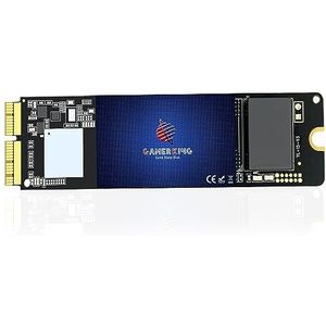 GAMERKING 1 TB NVMe SSD voor MacBook, PCIe Gen 3x4 M.2 2280 Interne Solid State Drive, compatibel met MacBook Air A1466 A1465 MacBook Pro A1502 iMac