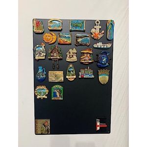 Magneetbord folie, 40 maten, top prijs-kwaliteit, beschrijfbaar, afwasbaar, magnetisch, magneetwand memoboard, voor staand en liggend formaat, zwart (40 x 40 cm)