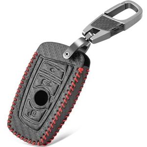 Sleutelbehuizing accessoires Leren Autosleutelhoes Voor B&MW 520 F10 F30 F18 118i 320i 1 3 5 7-serie X3 F25 X4 M3 M5 Sleutelhangertas Accessoireshouder