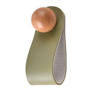 Moderne meubelgrepen keukenkasten knoppen kasten dressoir lades deurgrepen houten handvat hardware accessoires(Color:Olive Green)