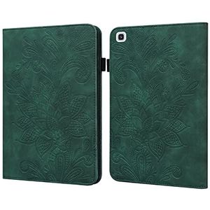 Tablet PC-hoes Lederen tablethut compatibel met Samsung Galaxy Tab A7 SM-T500 SM-T505 10. 4inch, tablet van het type beugel Pc Case met kaartslot schokbestendig PU Lederen kas flip portemonnee bescher