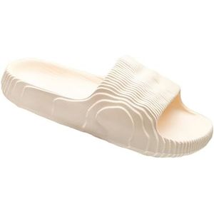 Yimuzche Slippers voor heren en dames, zomer, doucheslippers, antislip, dik, zachte demping, comfortabele sandalen, zwembad, strand, huis, slippers, Beige, 37/38 EU