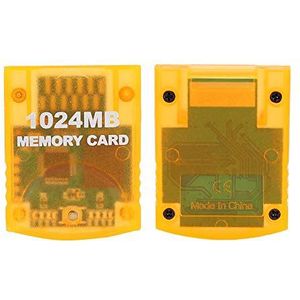 Hoge Snelheid Ingebouwde Beschermingsschakelaar-geheugenkaart, Ingebouwde Flash Core 1024MB-geheugenkaart met Grote Capaciteit, voor WII -gameconsole