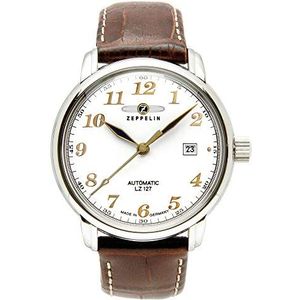 Zeppelin Herenhorloge LZ127 GRAF automatisch 7656, Meerkleurig, Eén maat, Riemen.