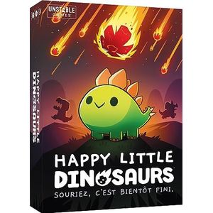 Asmodee Happy Little Dinosaurs - gezelschapsspel - voor 2 tot 4 spelers - vanaf 8 jaar