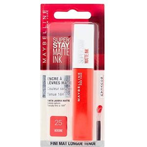 Maybelline New-York - Superstay Matte Ink - Vloeibare Lippenstift - Kleur: 25 Heroïne - 5 ml
