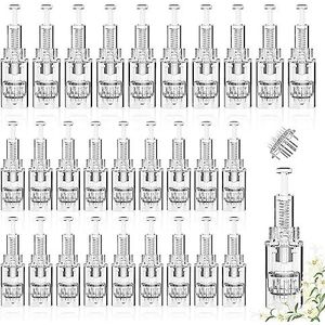 30 stuks microneedling naalden 36 pins vervanging derma pen microneedling vervangende naalden micro nano-naalden cartridges reserveonderdelen dermapen microneedling apparaat reservenaalden naald