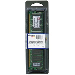 Kingston Technology ValueRAM Memory 256MB DDR PC266 ECC CL25 0,25 GB DDR 266MHz ECC Module - werkgeheugen (0,25 GB, DDR 266 MHz, 184-pin DIMM)