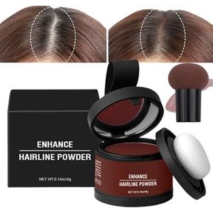 Waverloo Magic Root Cover Up, Waverlo Magic Root Cover Up, Waverly Magic Root Cover Up, 14 Colors Root Touch Up Powder with Mirror, Instantly Conceals Hair Loss (#04 Dark Auburn)