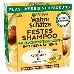 Garnier Vaste shampoo, ontwarrende verzorgingsshampoo voor droog en weerbarstig haar, voor meer glans en soepelheid, echte schatten, 1 x 60 ml