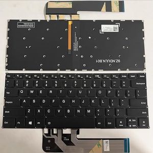 US SP RU voor Lenovo voor Xiaoxin voor Air 13IWL 13IKB 14ARR/IKBR/IVL 15iKBR/ARR-toetsenbord(Black Backlight US)