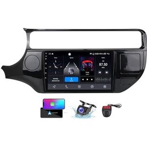 Android 13 systeem 2 Din Autoradio Stereo voor Kia RIO 4 K3 2011-2017 9 inch touchscreen met GPS Navigatie Carplay Android Auto/Bluetooth/FM RDS Radio/4G WiFi/DSP/Stuurwiel(B,NF-2)