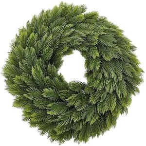 Krans met decoraties uit de natuur
