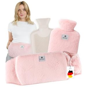 MYLILY | menstruatiewarmende riem | warmwaterkruik met donzige hoes | warmwaterkruikriem | rug- en menstruatiewarmende riem