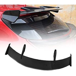 Auto Dakspoiler Vleugel Lip Voor Mazda 3 Voor Axela Hatchback 2014-2020 Glanzend Zwart Achtervleugel Spoiler Body Kit