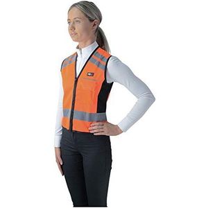 Hyviz Waistcoat - Gelieve passeren breed & traag, Large, Oranje Zwart