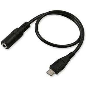 Mr. Gadget's Solutions Micro USB Mannelijk naar 3.5mm Vrouwelijke Audio Jack Kabel Oortelefoon Headset Adapter Cord