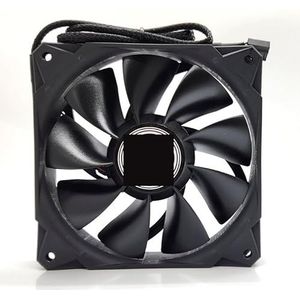120mm x 25mm behuizingsventilator ELC-LT120HP computerkoelventilator 12CM 4-draads PWM-ventilator 12V stille demping 12025