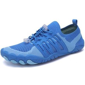 TEXSTYLE Heren Womens Blootsvoets Waterschoenen Sneldrogende Aqua Schoenen Unisex Zwemschoenen voor Mannen, Strand, Duiken, Surfen, Varen, Snorkelen Schoenen OMY14, koningsblauw, 6.5 UK Wide