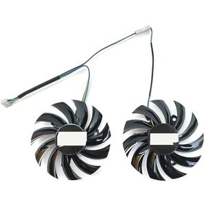 1LOT 75MM 4PIN FD7010H12S T128010SH HD7850 GPU-ventilator, voor Sapphire voor Dual-X HD 6930 7850 GTX 550 750 770Ti videokaartkoelventilator